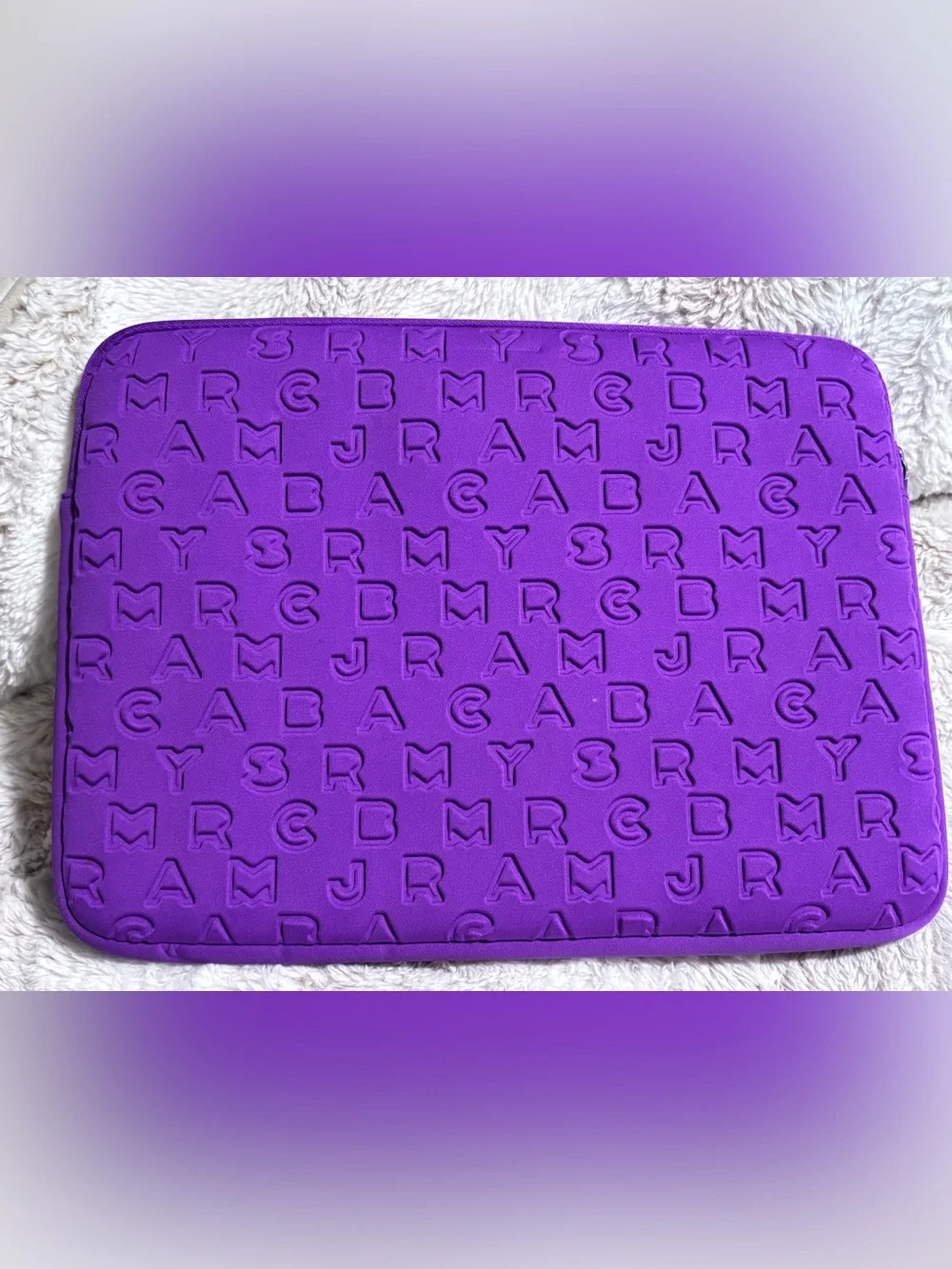 Marc by Marc Jacobs Dreamy Logo Laptop Sleeve